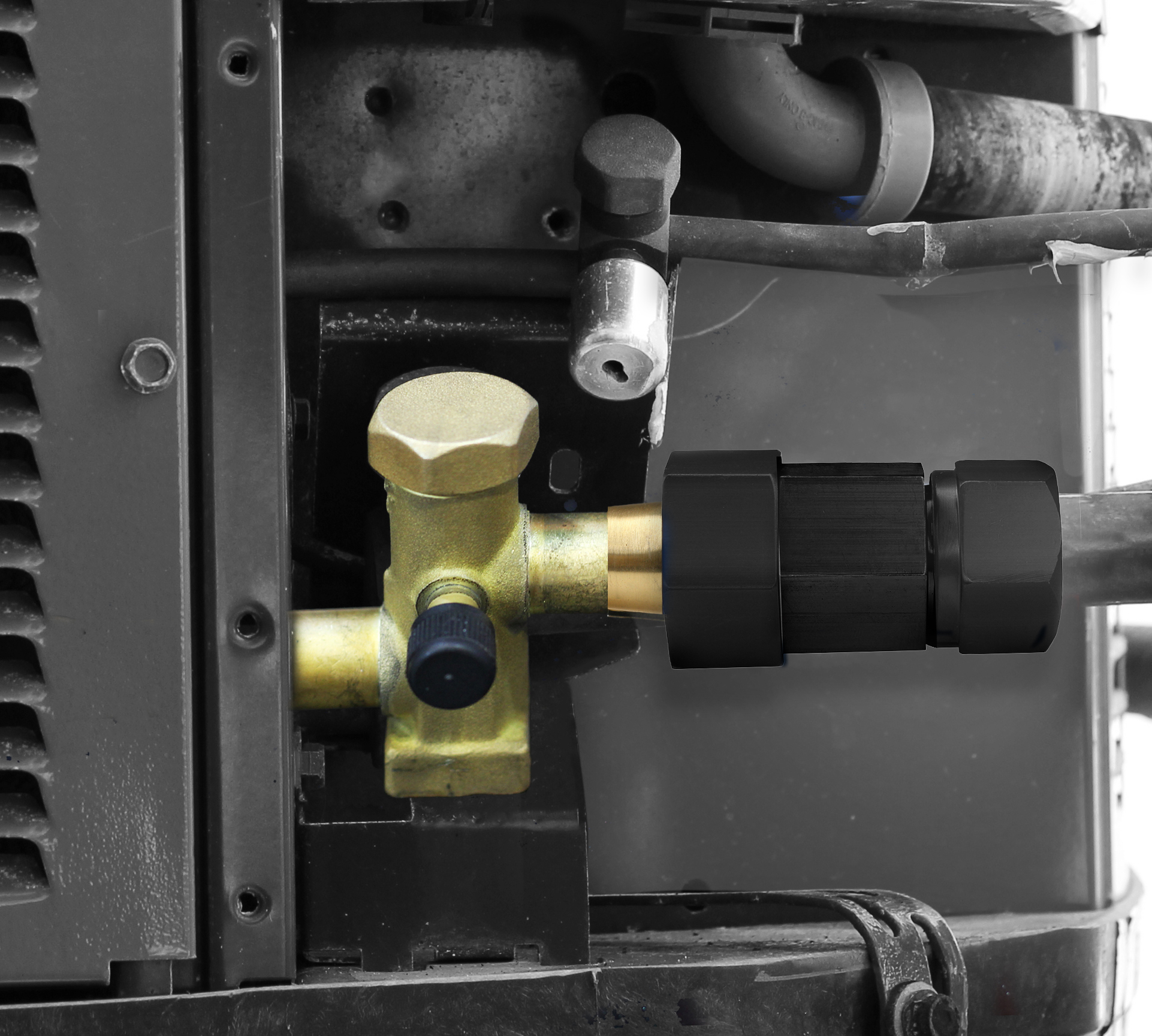 Smart Splice™ King Valve Expanded Tube Connectors Airsept